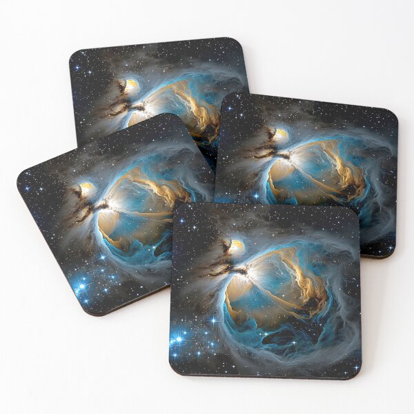 Item preview, Stunning Cosmic Nebula Reveals Swirling Colors and Bright Stars designed and sold by jecphotography and art.