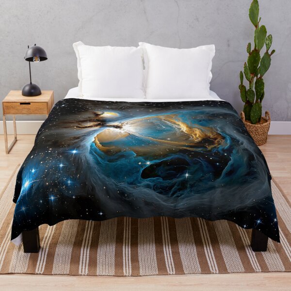 Item preview, Stunning Cosmic Nebula Reveals Swirling Colors and Bright Stars designed and sold by jecphotography and art.