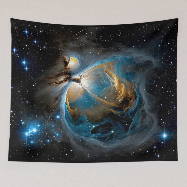 Item preview, Stunning Cosmic Nebula Reveals Swirling Colors and Bright Stars designed and sold by jecphotography and art.
