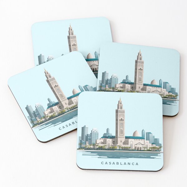 Item preview, Casablanca City Journal – Vintage Morocco Travel  designed and sold by MAGICKEY2024.