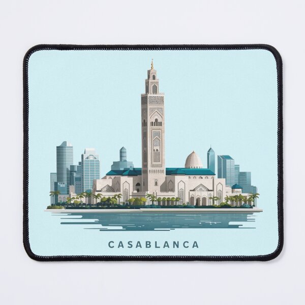 Item preview, Casablanca City Journal – Vintage Morocco Travel designed and sold by MAGICKEY2024.