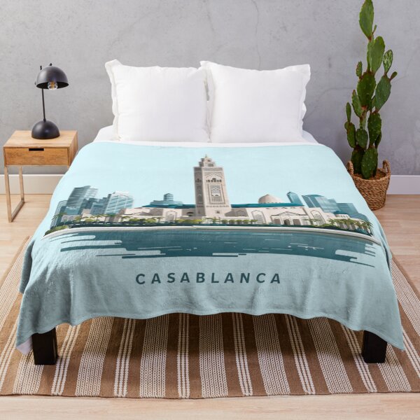 Item preview, Casablanca City Journal – Vintage Morocco Travel  designed and sold by MAGICKEY2024.