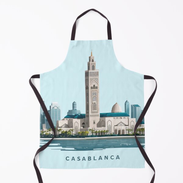 Item preview, Casablanca City Journal – Vintage Morocco Travel  designed and sold by MAGICKEY2024.