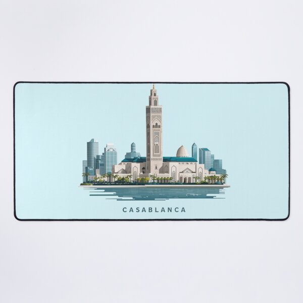 Item preview, Casablanca City Journal – Vintage Morocco Travel  designed and sold by MAGICKEY2024.
