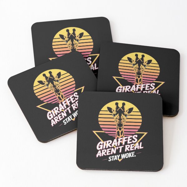 Item preview, Giraffes Aren't Real Don't Exist Government Conspiracy Birds designed and sold by Hlz-0118.