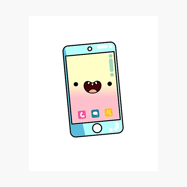 Aperçu de l'œuvre Smartphone Kawaii créée et vendue par kawaiilife.