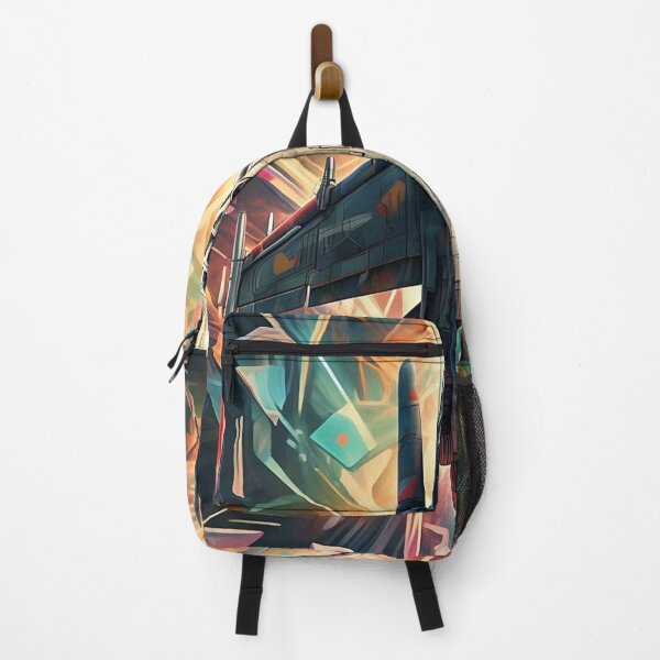Item preview, Geometric Warp Speed: Futuristic Jet Burst designed and sold by ONESTARTS ARTS.