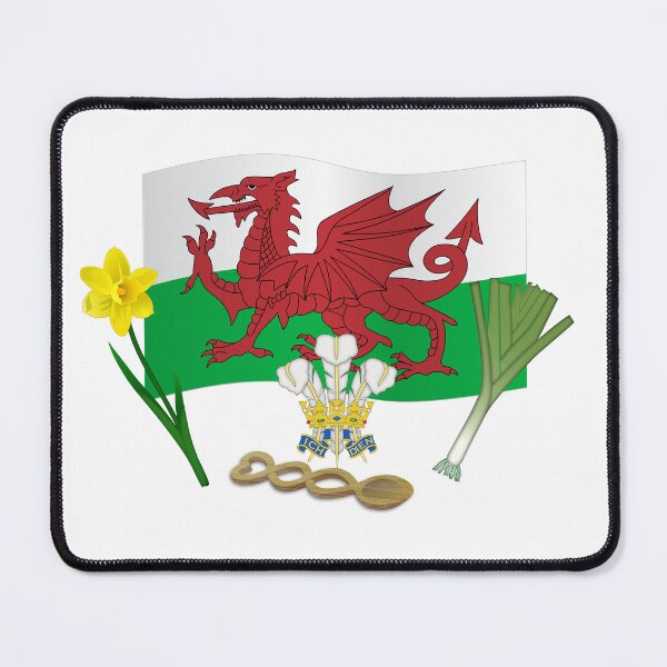 Item preview, Welsh and St. David's Day Theme Option 2 designed and sold by ChimaGraphics.