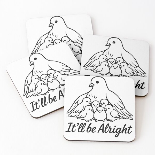 Item preview, It'll Be Alright Bird Comfort Logo designed and sold by Eyedata.