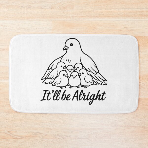 Item preview, It'll Be Alright Bird Comfort Logo designed and sold by Eyedata.