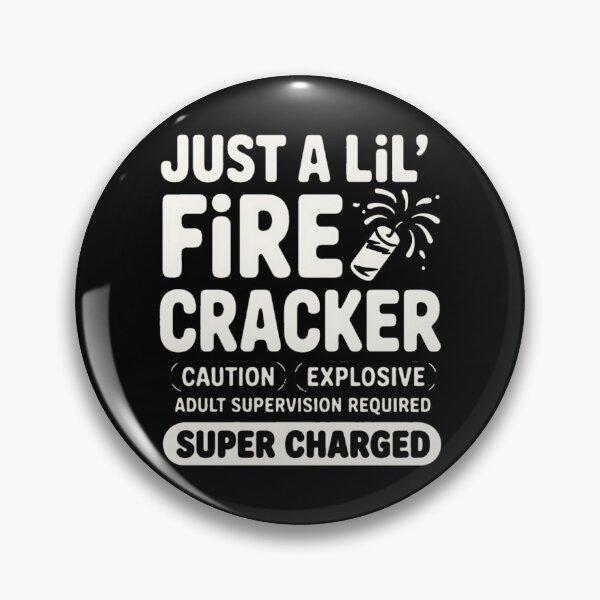 Item preview, Funny Just A Lil' Firecracker 4th of July designed and sold by BakeryDozen.