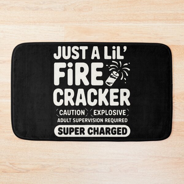 Item preview, Funny Just A Lil' Firecracker 4th of July designed and sold by BakeryDozen.