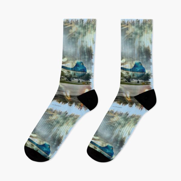 Item preview, Air Force One Image Layered Over Fireworks Photo designed and sold by kristalcurt.