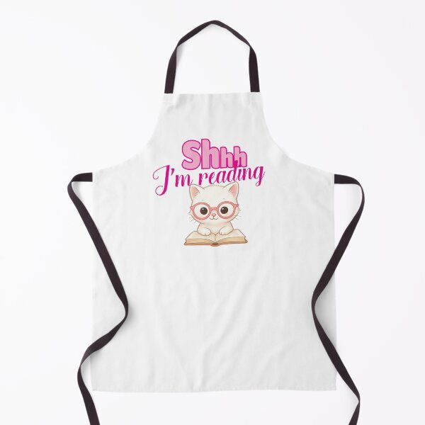 Item preview, Shhh I'm Reading Kitten designed and sold by Jhullie.