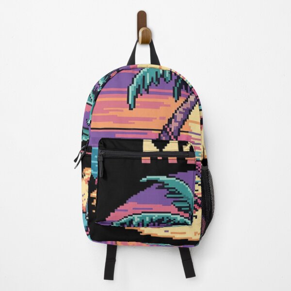 Item preview, Vacation Mode: ACTIVE – Retro Pixel Art Beach Vibes designed and sold by Tomasz Siennicki.