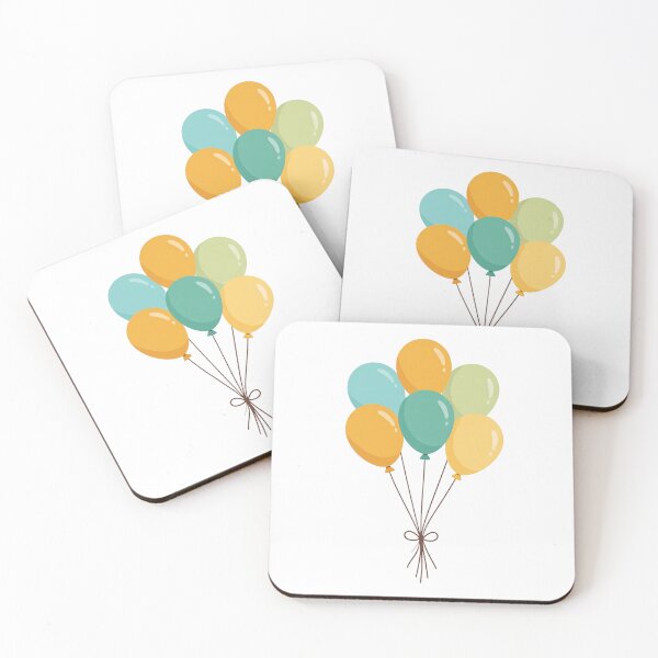 Item preview, Balloon Bunch Tied with String – Cute Party Celebration Design designed and sold by PrintCreations9.