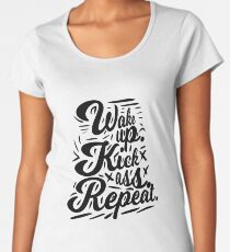 Wake up vintage Women's Premium T-Shirt