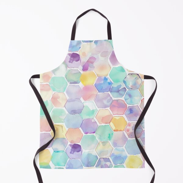 Item preview, Abstract honeycomb mosaic pastel designed and sold by Letteraddicted.