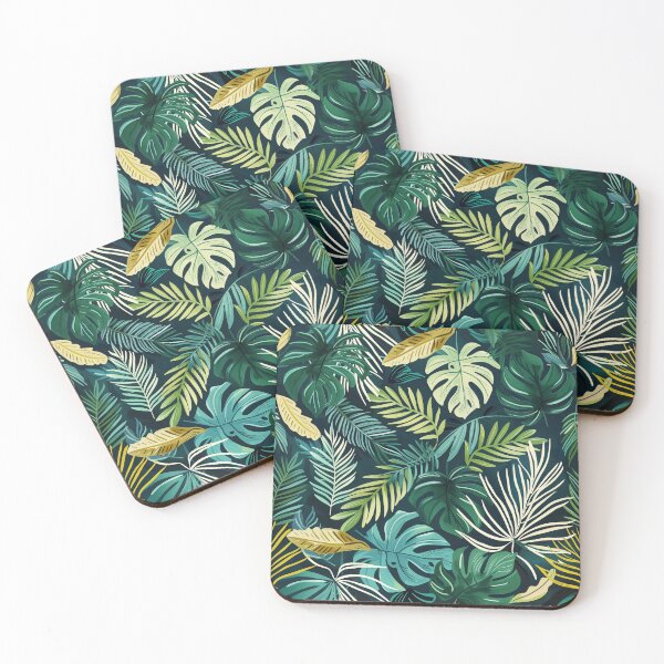 Item preview, Tropical leaf pattern designed and sold by Letteraddicted.