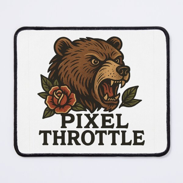 Item preview, Grizzly designed and sold by Pixel Throttle.