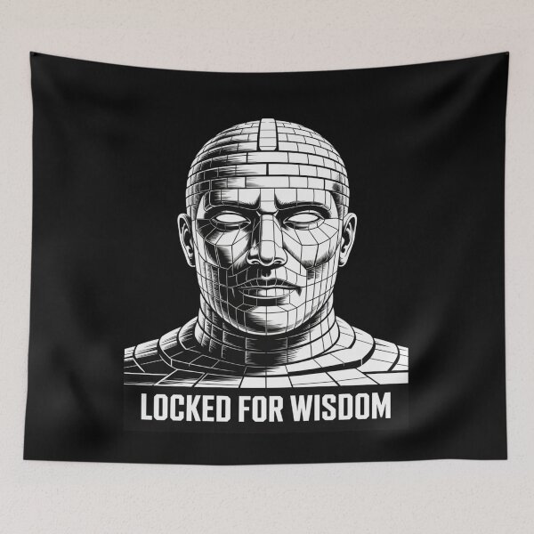 Item preview, LOCKED FOR WISDOM designed and sold by SignumShop.