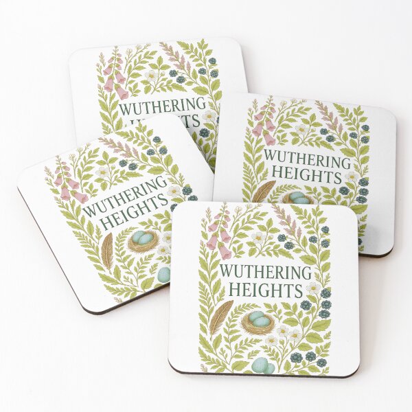 Item preview, Wuthering Heights Botanical Vintage Book Cover designed and sold by GlitchBaby.