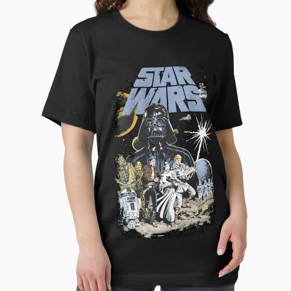 Vista previa del artículo con la obra «La guerra de las galaxias de Disney», diseñado y vendido por AndrewSea.