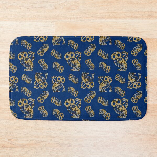 Item preview, Ancient Greek Athenian Owl Pattern designed and sold by Happy Puppy Print On Demand.