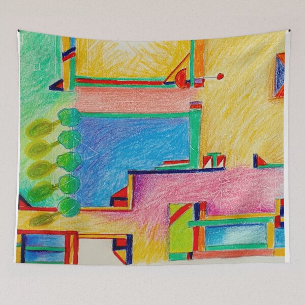 Item preview, Abstract. Fragment II of "Road to sunshine" designed and sold by Tereza Pilar  Art.