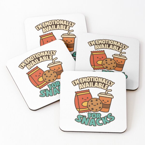 Item preview, Snack Lover's Confession – Emotionally Available designed and sold by inkNext.