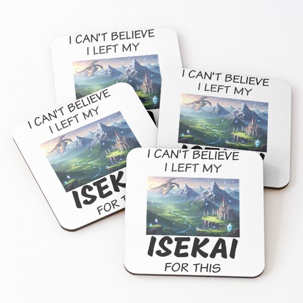 Item preview, I Can’t Believe I Left My Isekai - Funny Fantasy Anime Joke designed and sold by Born to Isekai.