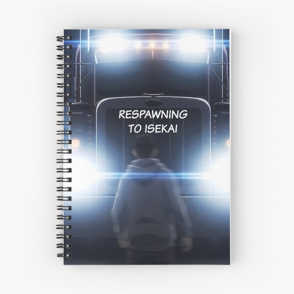Item preview, Respawning to Isekai - Truck-kun Meme Anime Design designed and sold by Born to Isekai.