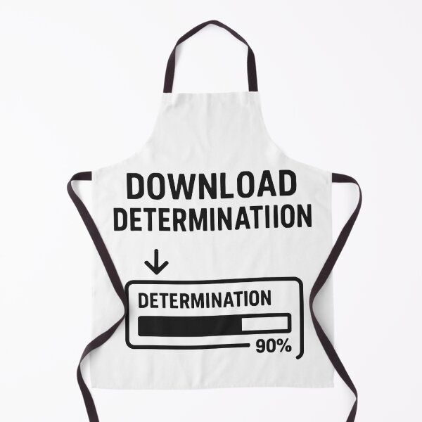 Item preview, DOWNLOAD DETERMINATION designed and sold by TheWonkyEaselCo.