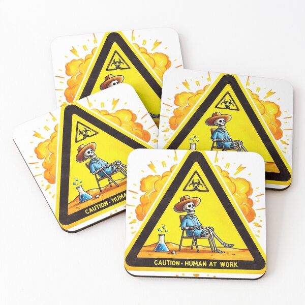 Item preview, Stem Warning Sign designed and sold by clarkfraser.