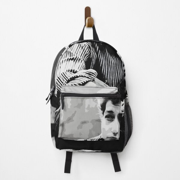Item preview, B Dylan Monochrome Classic Folk Portrait Vintage Black & White Style designed and sold by JayceTucker89.