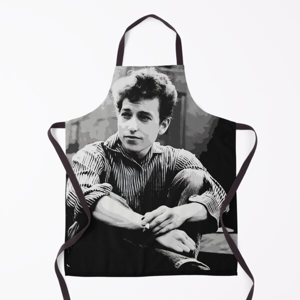 Item preview, B Dylan Monochrome Classic Folk Portrait Vintage Black & White Style designed and sold by JayceTucker89.