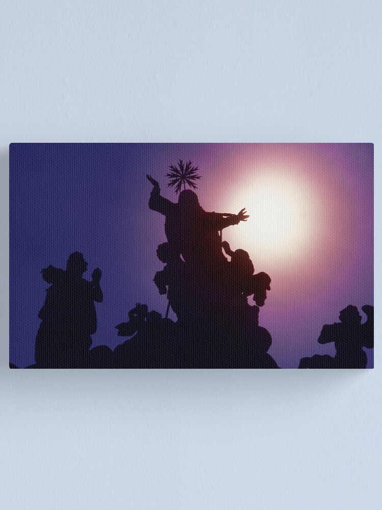 Alternate view of Behold, the Sun Canvas Print