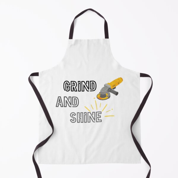 Item preview, Grind And Shine Funny Mechanical Engineer Pun designed and sold by ThePungineer.