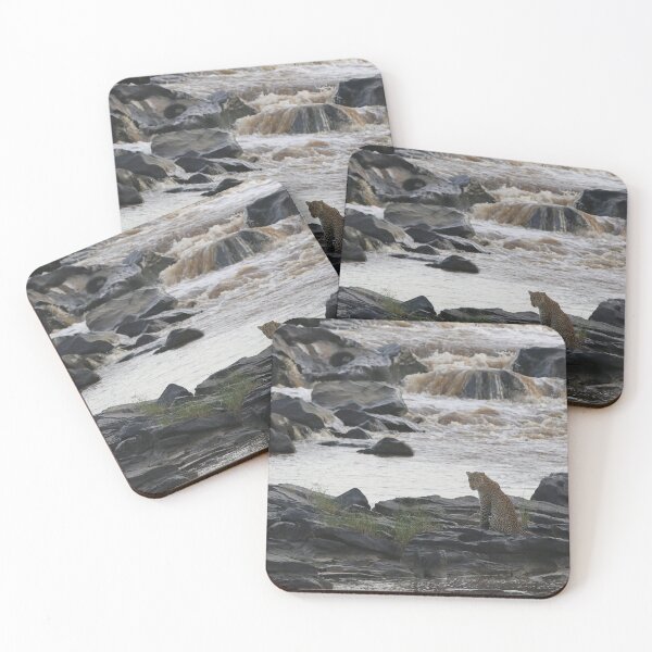 Item preview, Leopard at the River - Léopard à la rivière designed and sold by Yves Roumazeilles (Wild Focus).