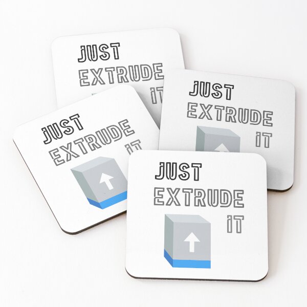 Item preview, Just Extrude It Funny CAD Engineer Design designed and sold by ThePungineer.