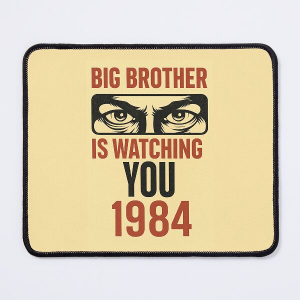 Item preview, BIG BROTHER IS WATCHING 1984 designed and sold by TheWonkyEaselCo.