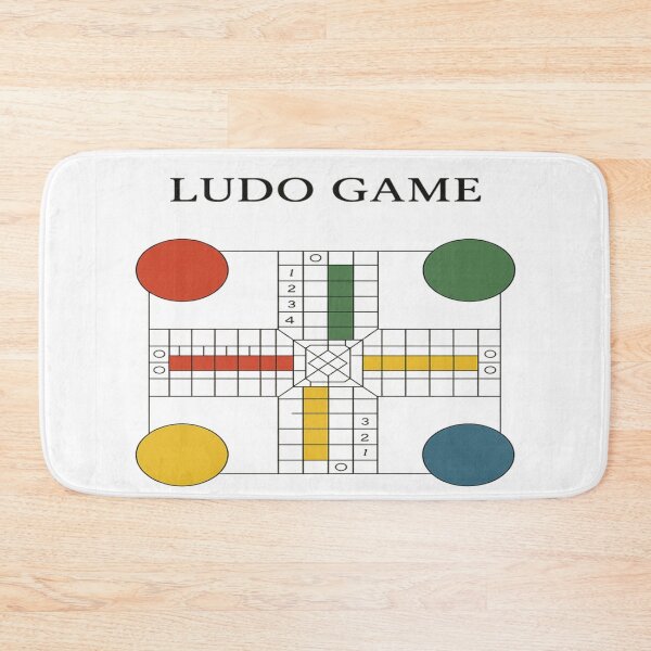 Item preview, Vintage Ludo Game Board .Colorful Patent Art Style | Classic Board Game Poster Design designed and sold by TulipsArtDesigns .