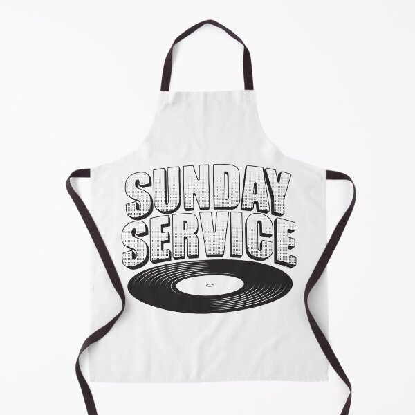 Item preview, Sunday Service Vinyl – Retro DJ Record Music Design designed and sold by TipTop GFX.