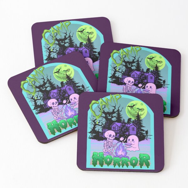 Item preview, Camp Horror – Spooky S'mores Summer Tee designed and sold by Tookiester.