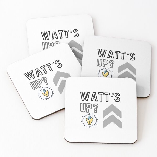 Item preview, Watt's Up Funny Electrical Engineer Pun designed and sold by ThePungineer.