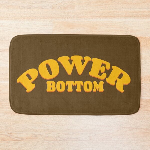 Item preview, Power Bottom in 70's retro style designed and sold by gayishdesign.