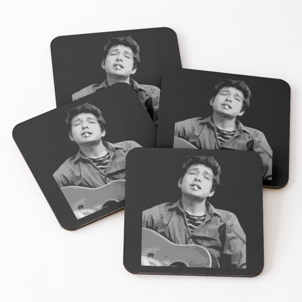 Item preview, B Dylan With Guitar | Rebel Soul in Black & White designed and sold by JayceTucker89.