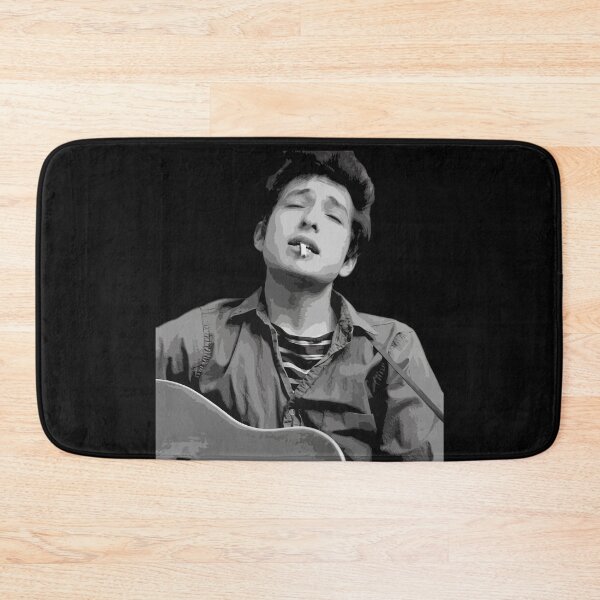 Item preview, B Dylan With Guitar | Rebel Soul in Black & White designed and sold by JayceTucker89.