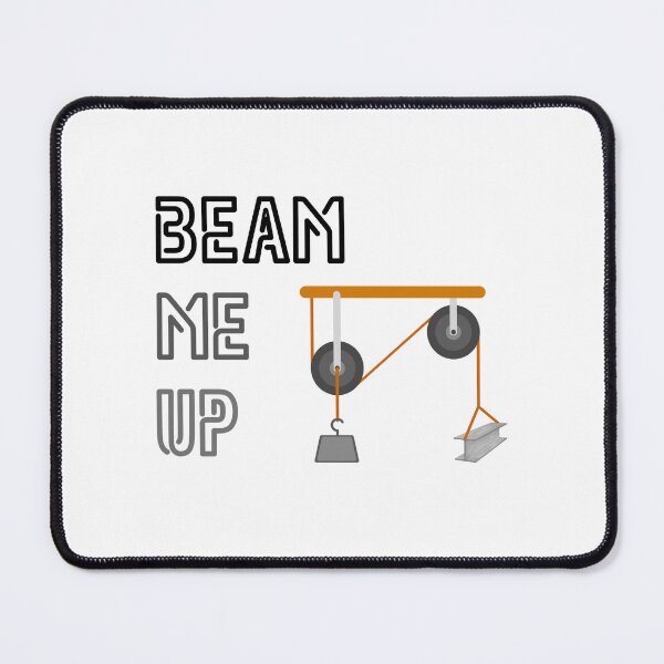 Item preview, Beam Me Up Funny Structural Engineer Pun designed and sold by ThePungineer.