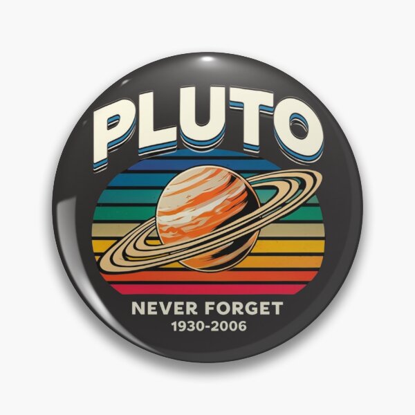 Item preview, Retro Pluto Graphic Design designed and sold by Aise06.
